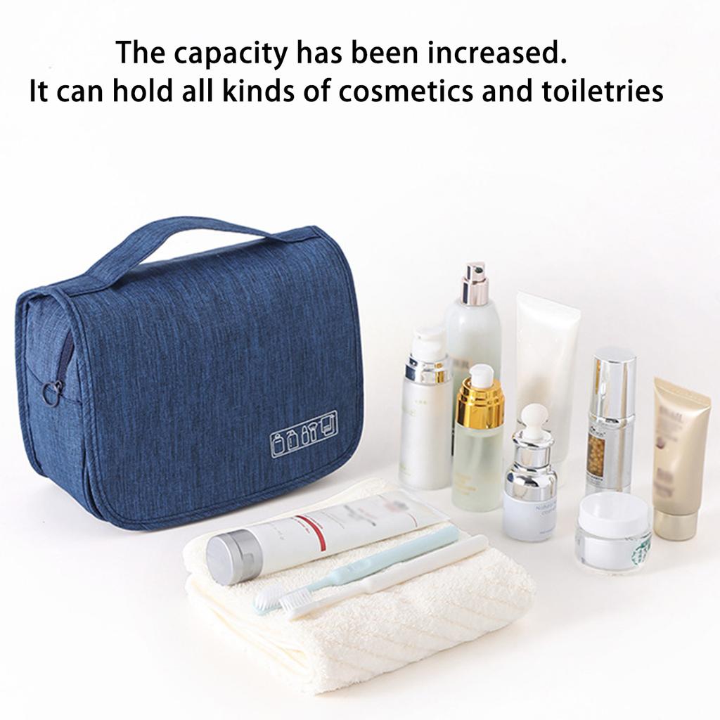 Portable Large-capacity Travel Makeup Bag, Separate Dry and Wet Toiletries Bags, Toiletries Storage Bag