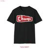 Chunks Logo Gaming Food T Shirt Vintage Washed Stylish Soft Designer Clothes Stretched Slightly Homme Streetwear Graphic