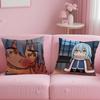 That Time I Got Reincarnated As a Slime Cushion Cover Comfortable Reversible Pillow Cover Ideal for Car Sofa Bedroom & Beyond
