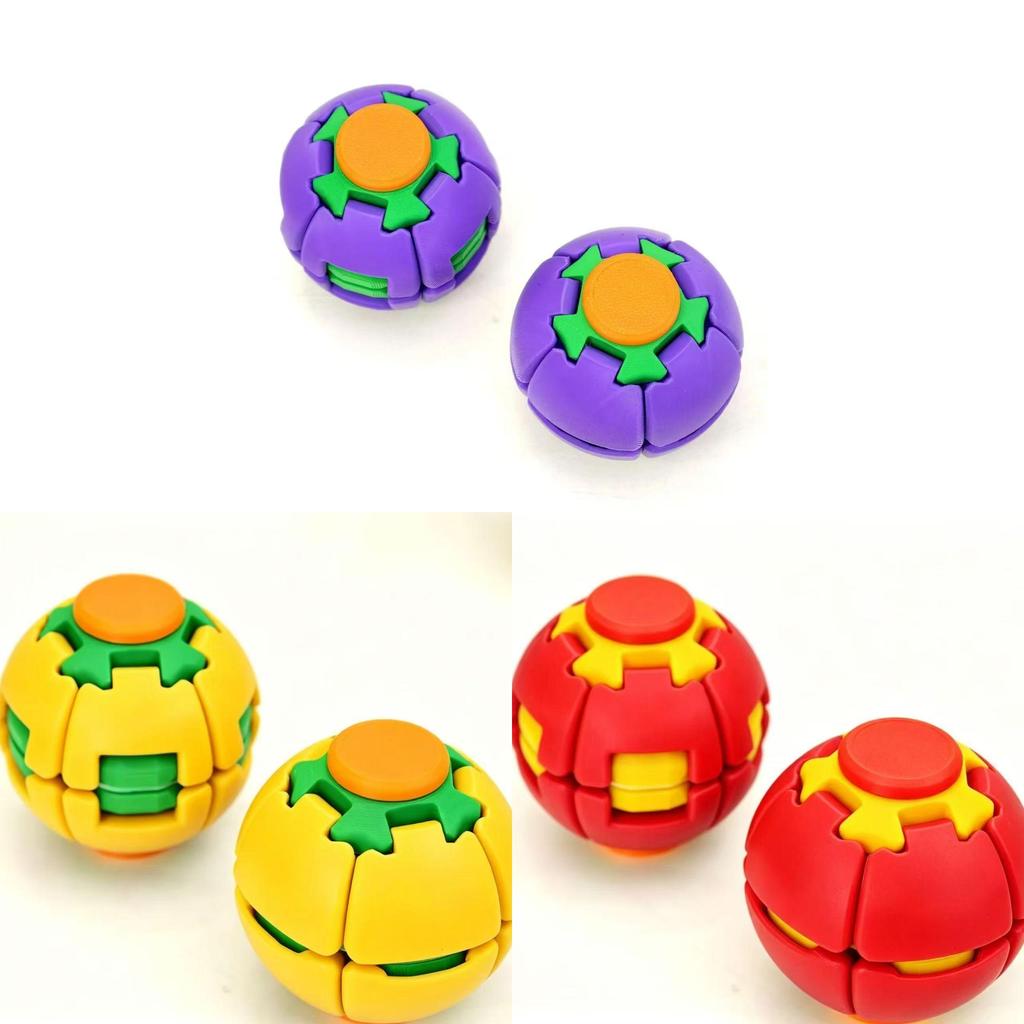 Plastic Puzzle Ball For Stress Relief And Focus Improvement In Office