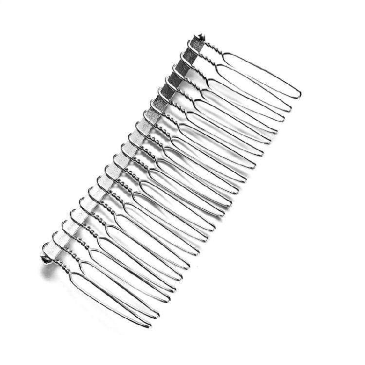 10pcs Vintage Wire Twist Comb Bridal Styling Girls Hair Accessories Jewelry for Elegant Bridal Looks