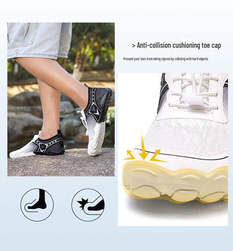 Męskie i Damskie Antypoślizgowe Buty do Wody do Canyoningu, na Plażę i do Nurkowania - Odporne na Zarysowania, Szybkoschnący Design.