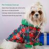 Weihnachts Hundekleidung Overalls Warme Jacke Haustier Mantel Haustier Kleidung