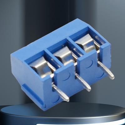 10Pcs PCB Mount Screw Terminal Block Connector Pitch 5.0mm KF301 Terminals Block Connector Assortment Kit Blue Green for Arduino