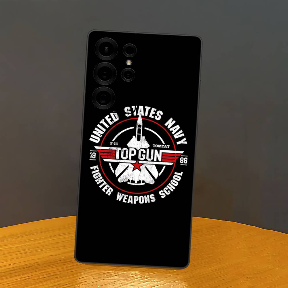 

Top Gun Maverick Phone Case For Samsung S 24 Fe 25 Ultra Plus 20 Lite 21 30 22 23 24 22 Ultra 5G Fundas Samsung S21Ultra