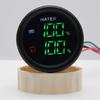 52mm 2 IN 1 Multifunction Gauge Water Level Gauge + Sewage Level Gauge With Alarm For Car Boat Marine RV