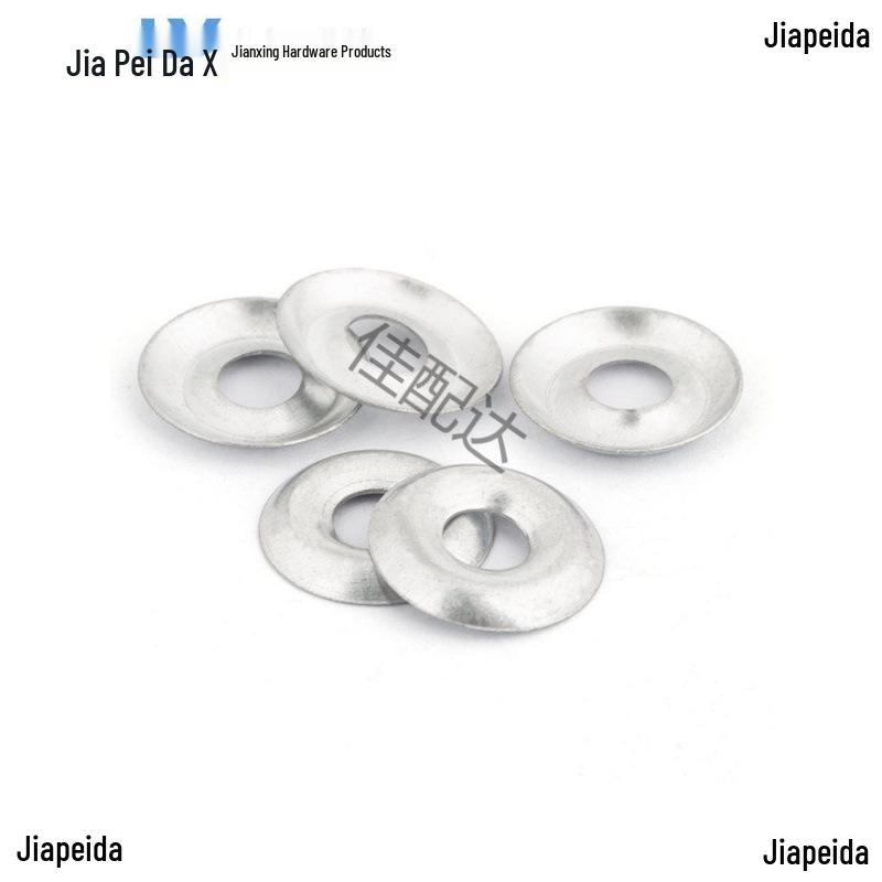 Galvanized Bowl-Shaped Fish Eye Washer for Self-Tapping and Drywall Screws (M4/M5/M6)