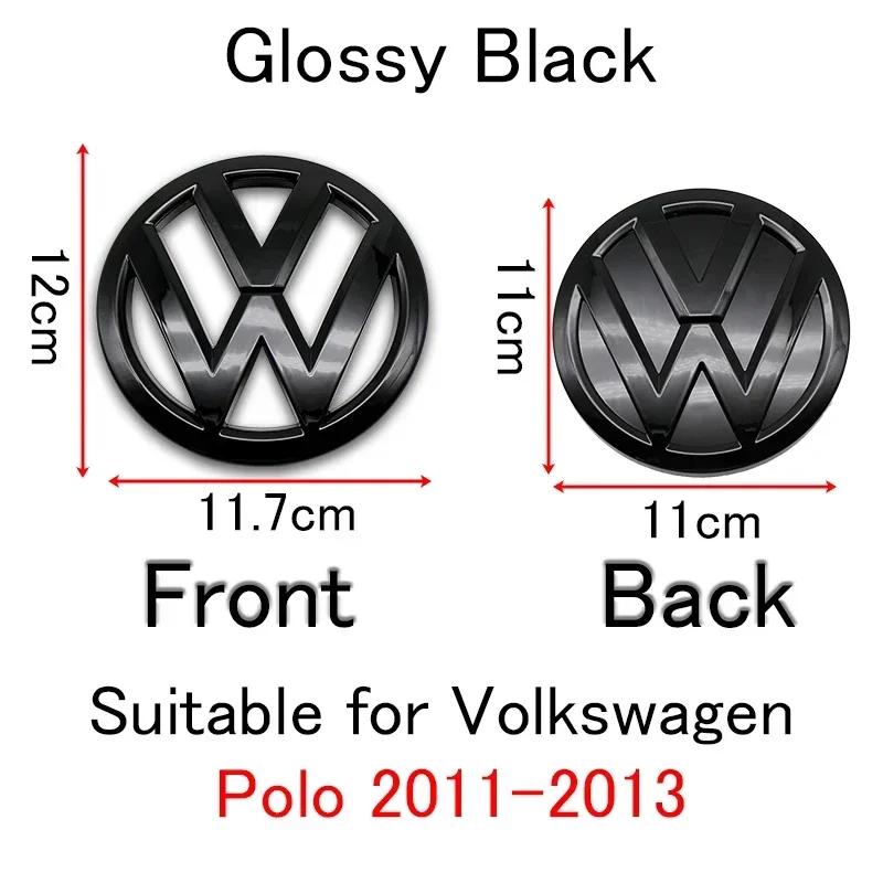·Car Logo Front Grille Rear Trunk Decoration Sticker Accessories For Volkswagen GTI Passat Magotan Golf Polo 6 7 VW Tiguan Zw0