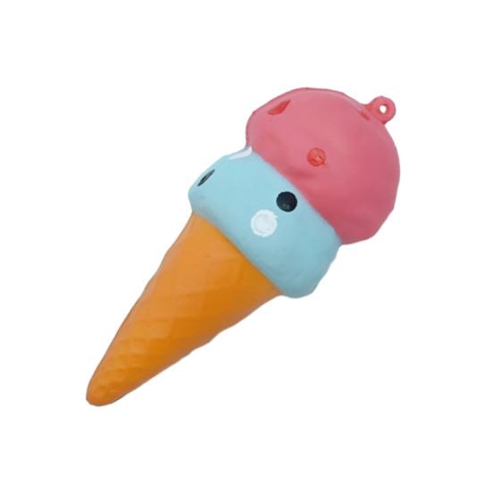 Ice Cream Cone Squeeze Toy Simulated Ice Cream Fidget Toy Slow Rebound Anxiety Stress Relief Soft Stretch Sensory Stress Ball