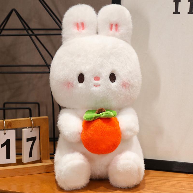 Rabbit Doll Plush Birthday Gift Rabbit Toy Persimmon Luck Decoration Animal