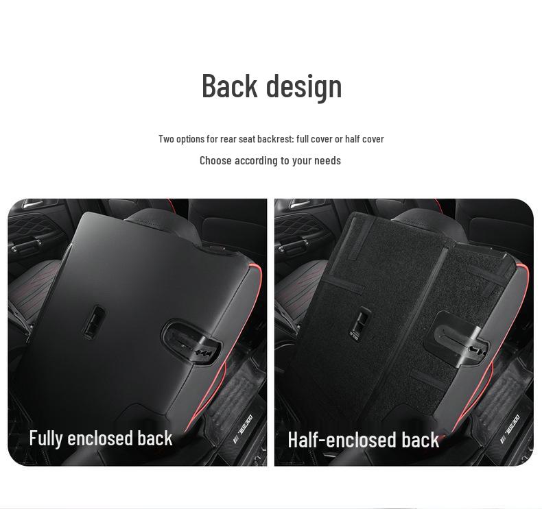 Tank 300 Car Seat Cushion: Full Surround Cartoon Design, All-Season Leather Pad