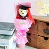 Lovely Bear Graduation Bouquet Cartoon Bouquet Decoration Stunning Graduation Gift  New Year