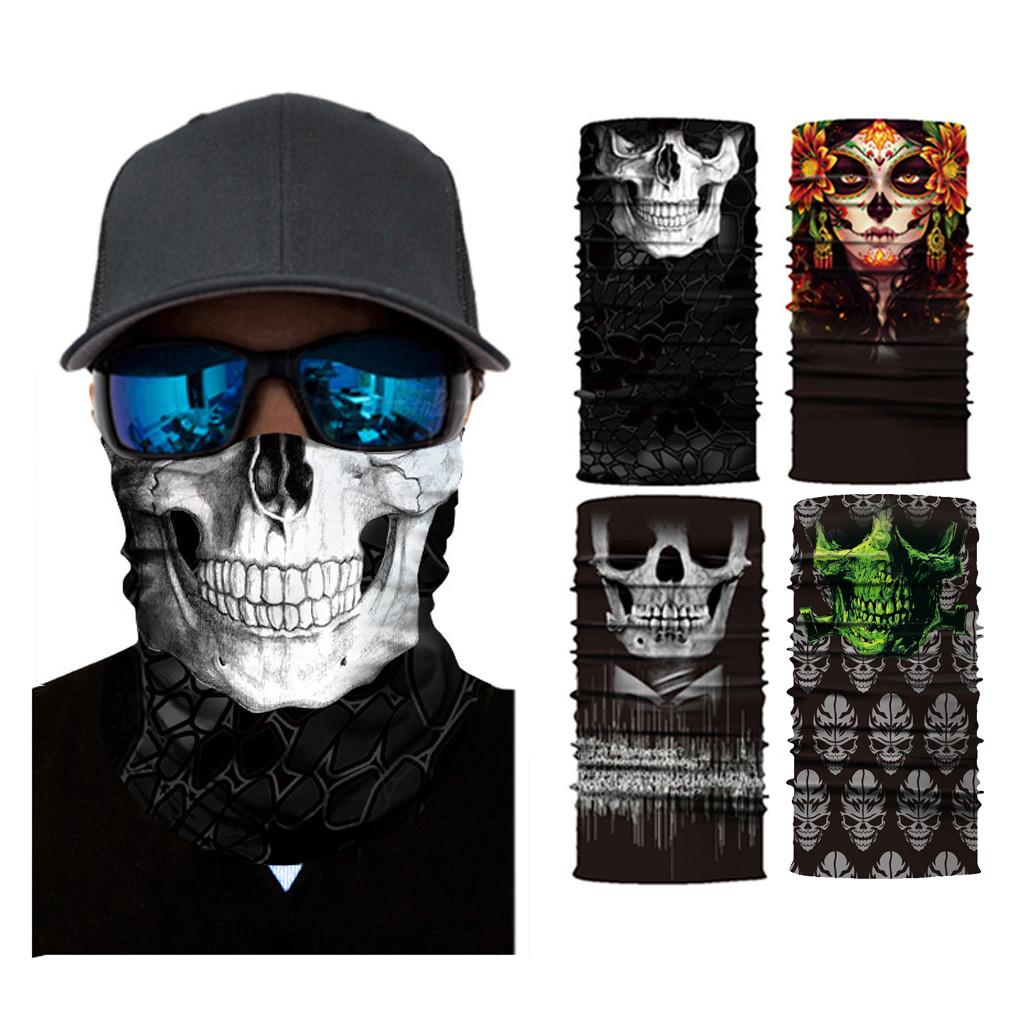 Cycling Motorcycle Head Scarf Neck Warmer Face Mask Ski Balaclava Headband