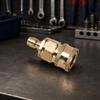 Leak Resistant Copper Hose Adapter Connector for Pressure Washer Water Line Setup