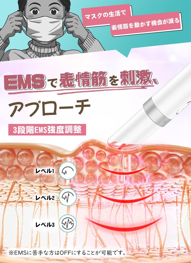 Magazine ANLAN Eye Care Facial Beauty Device with Heat 3 Light 6 Functions in Mouth LCD Rechargeable [TV & Feature] EMS, 45°C Treatment, Treatments,