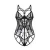 Lencería Sexy Body Hueco Sexy Traje de Pasión para Mujer Uniforme Transparente de Encaje Seducción 6384