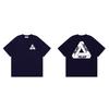 Trendy Brand PALACE Classic Big Triangle LOGO Printing Wang Yibo Same Loose Men's and Women's Summer Short-sleeved T-shirt T