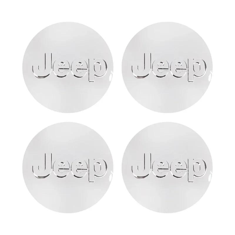 Pro Jeep Pro Jeep Grand Cherokee Wrangler JK Gladiator Compass Renegade Patriot 4ks Středový emblém logo náboje kola auta Příslušenství