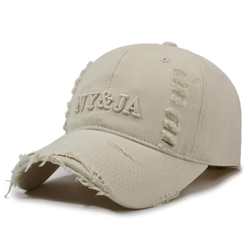 Streetwear Vintage Baseball Cap With Embroidered Letters For Men Women Outdoor Sun Protection