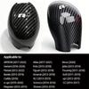 Car Carbon Fiber Gear Shift Knob Cover Scratch-Resistant Protective Case Accessories For VW Golf T‑Roc Tiguan Polo Passat MK7 6OJ7