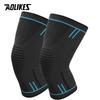 AOLIKES 1Pair Compression Knee Support Sleeve Elastic Breathable Knee Pads Brace Springs Gym Sports Protector Basketball Run