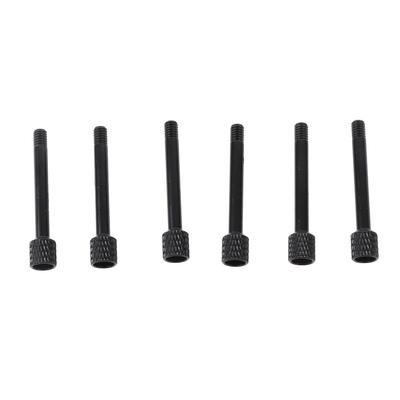 6pcs Vis de Corde de Guitare Électrique Vis de Blocage de Corde de Selle de Pont Trémolo Pièces Accessoires de Guitare