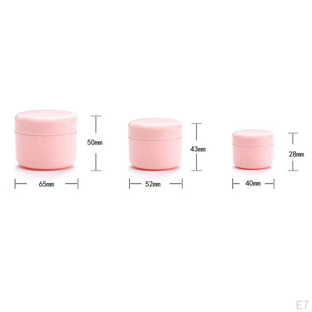 1/Lot Refillable Bottles Empty Makeup Jar Pot Travel Cosmetic Container