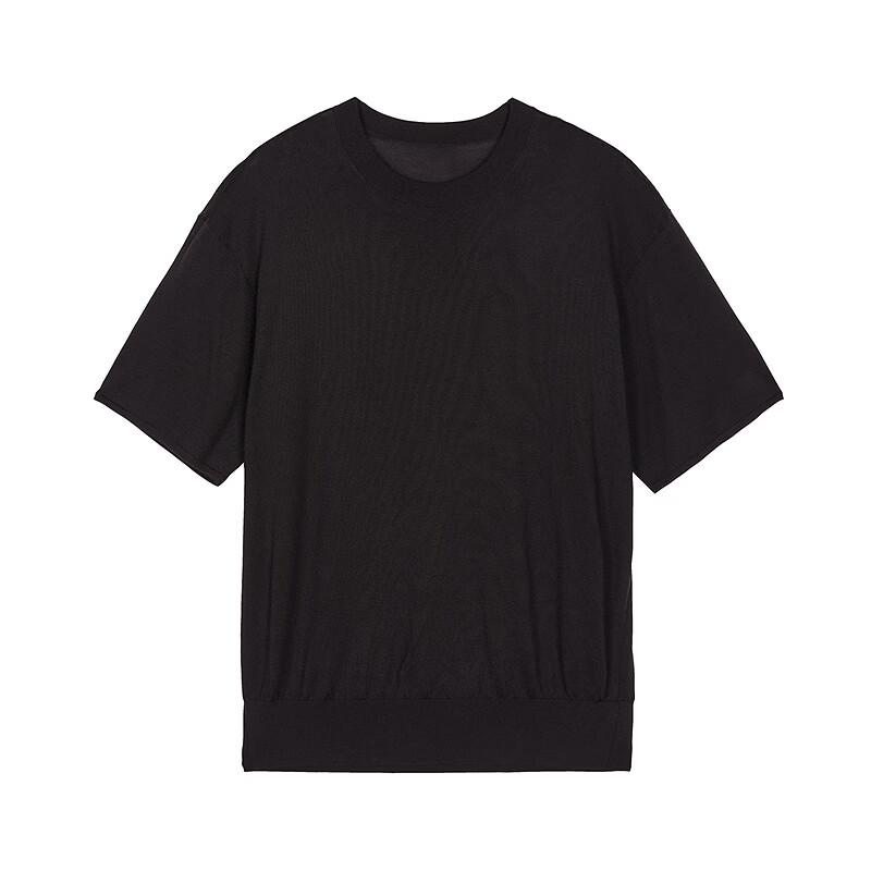 Less LESS 2026 Summer Round Neck Short Sleeve Knit Top