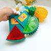 Summer Dog and Cat Frozen Fruit Shaped Pet Toys Are Reusable Clean Grind Teeth Relieve Stuffiness Cool Down and Durable