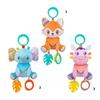 Interactive Baby Bed Hanging Decoration Toy Feature Squeaky Rattle Design For Sensory Play And Cognitive Growth