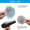6/12pcs Faux Fur Pom Poms for Hats Fluffy Soft Fur Poms Balls for Keychain Knitting Hats DIY Scarves Gloves Bag Christmas