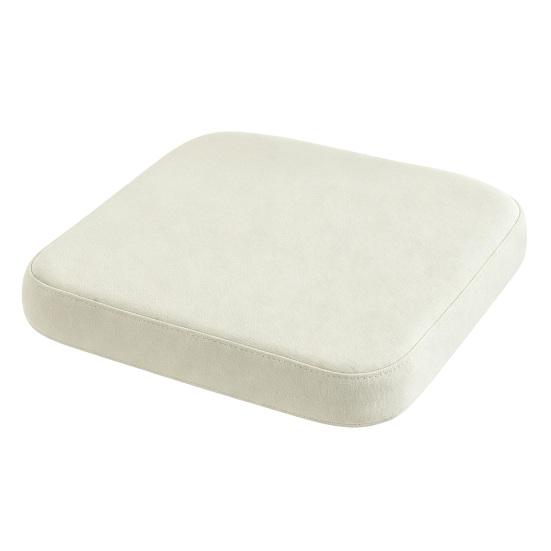 Non Slip Seat Pad with Straps Memory Foam Chair Cushion, Thickened Dining Straps, Soft Velvet Fleece Cushion Non-Slip Backing, Washable for