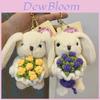 Plush Bunny Keychain Pendant With Long Ears For Kids And Adults Backpack Accessories
