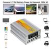 220W Power Inverter Car Mounted Solar Inverter USB Voltage Transformer Portable DC 12V To AC 220V Conversion USB Battery Clip