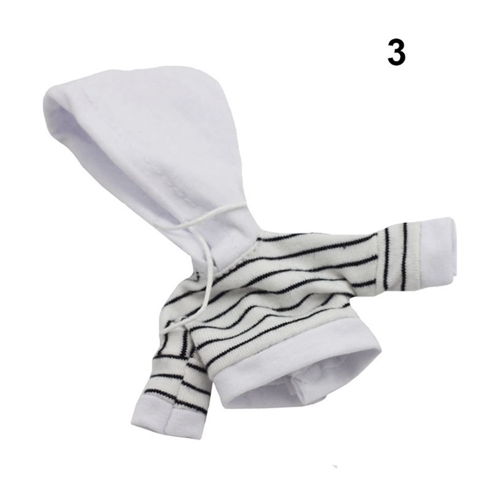 Bekleidungszubehör 11,1/12 Puppen T-Shirt Pullover Gestreiftes Sweatshirt Langarm Kleidung Puppenmantel