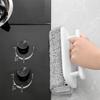 Detachable Window Washing Brush Ergonomic Handle Window Groove Cleaning Tool  Kitchen Surfaces