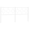 Replacement Headboard Metal White 180 Cm