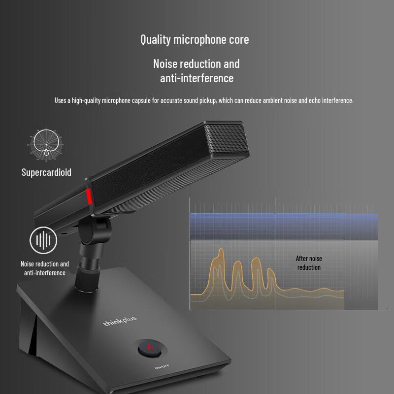 Lenovo thinkplus LS66 Series Professional Wired Gooseneck Conference Microphones (CN version)