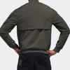 Adidas Jackets Men's Dark Brown Stand Collar Moderate Pilot GF4029