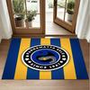 Parramatta Eels Design Crystal Velvet Rug Soft Decorative Mat for Bedroom Entrance