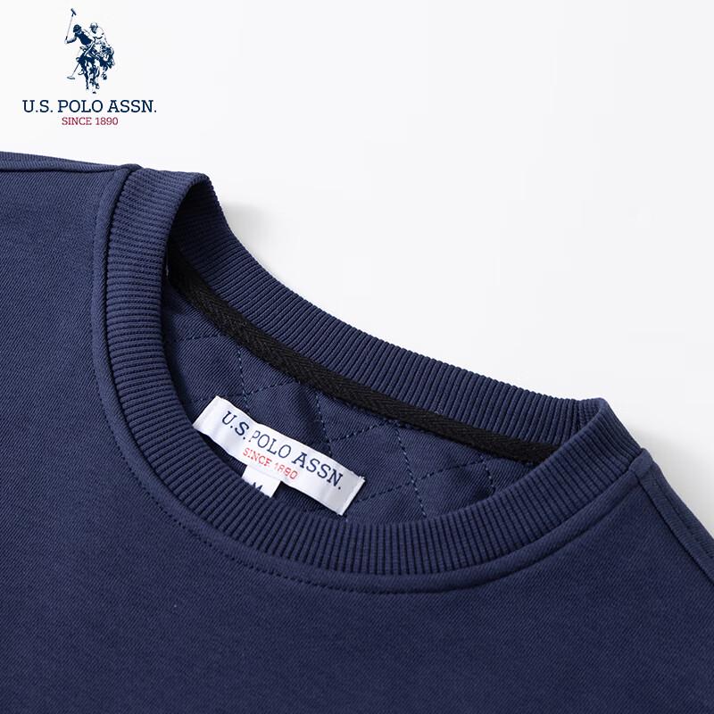 U.S. POLO ASSN. Men's Logo Crewneck Cotton Blend Sweatshirt