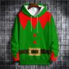 Hoodie Men Christmas Spring Autumn Funny 3D Print Party Dressup Pullover Sweatshirts for Men Oversize Y2k Hoodies Men's Clothing