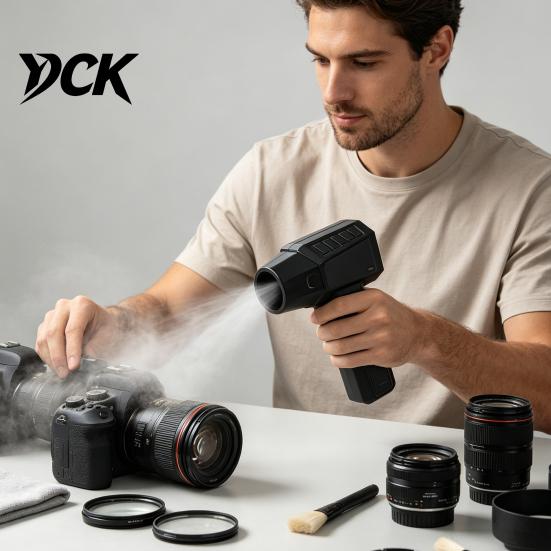 Computer Keyboard Cleaner Electric Air Duster with Brushless Motor for PC Cleaning, Portable Rechargeable Turbo Fan Multi Scene Airflow Device