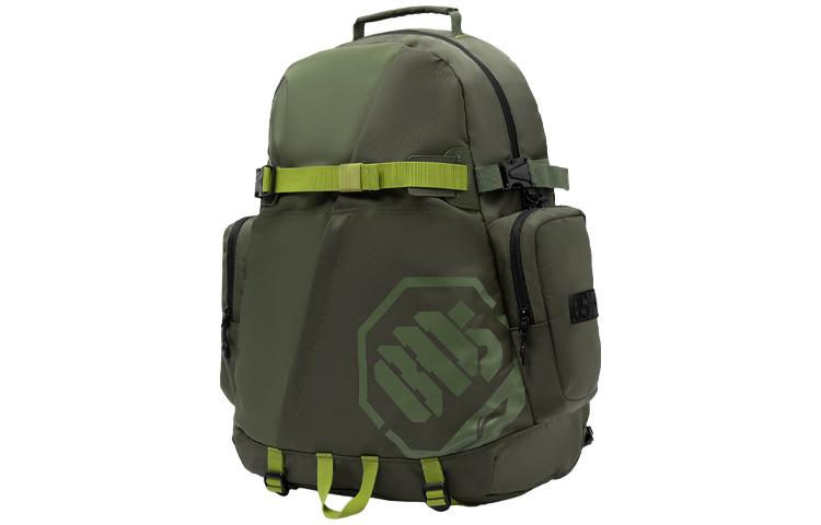 Li Ning Fabric Backpack Regular Unisex Army Green ABSR384-1