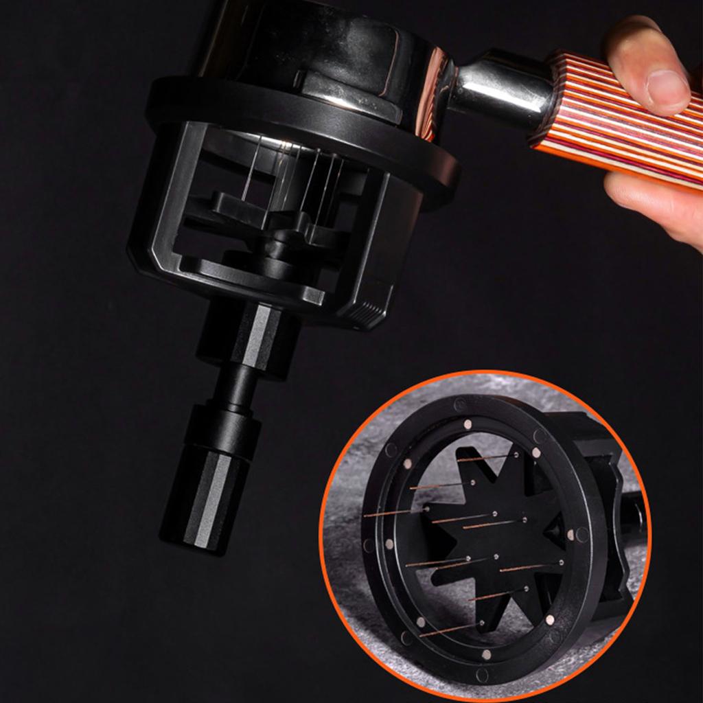 Precisions Coffee Powder Dispenser Manual Espresso Stirrer Distributor Tool With Ergonomic Handle For Even Distribution