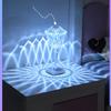 Remote Control 16 Colors Night Light Touch Light Projector LED Ambience Light Room Decoration Crystal Table Lamp Christmas