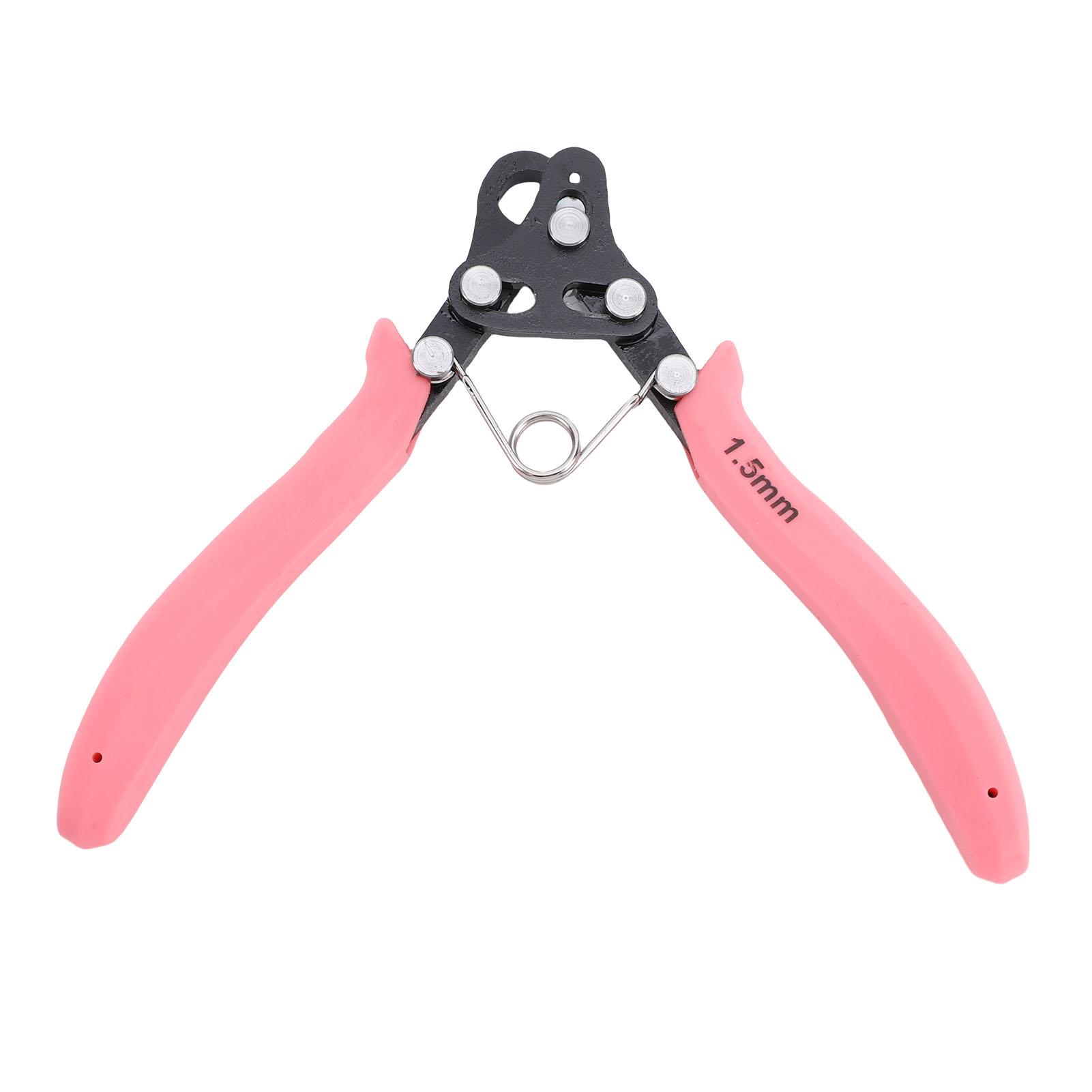 Professional Repair Wire Rolling Pliers Craft Jewelry Making Round Nose Pliers Professional Precision Jewelry Repair Pliers DIY розовый