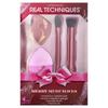 Real Techniques, Fun Essentials, Brush and Sponge Set, 4-Piece Set