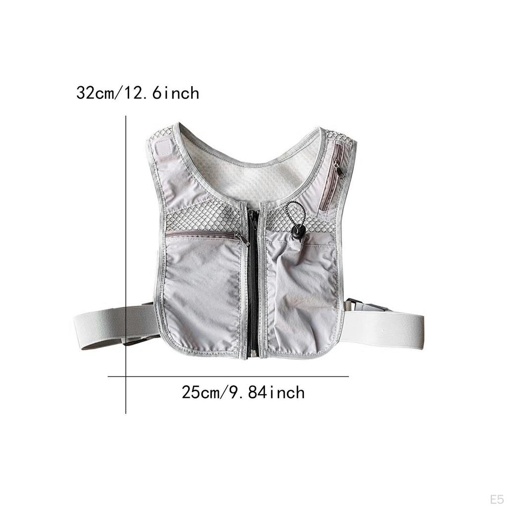 Chest Bag for Running with Mobile Phone Holder And Storage Outdoor Activities