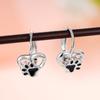 Love Cat Claw Earrings Female, Dripping Oil Cute Sweet Earrings, Daily Matching Exquisite Jewelry